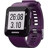Garmin Forerunner 30 - Reloj de carrera con GPS y sensor de frecuencia cardiaca en la muñeca, Morado (Amethyst)
