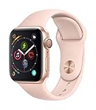 Apple Watch Series 4 (GPS, 40mm) Aluminio en Oro - Correa Deportiva Rosa Arena