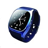 Reloj inteligente con Bluetooth, Hinmay desbloqueado, teléfono celular con monitor de pasómetro, reloj de pulsera SMS,...