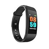 Kapel Pulsera Inteligente IP68 0,96 Pulgadas Pantalla Táctil de Color IPS Batería 80mAh Podómetro, Monitor de...
