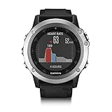 Garmin 010-01338-77 - Reloj con pulsímetro integrado con correa de plástico para hombre, color negro