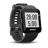 Garmin Forerunner 30 - Reloj de carrera con GPS y sensor de frecuencia cardiaca en la muñeca, Gris
