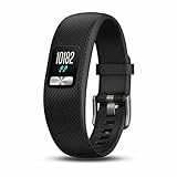 Garmin Vivofit 4, WW, Black, S/M Fitness Rastreador, Negro, M